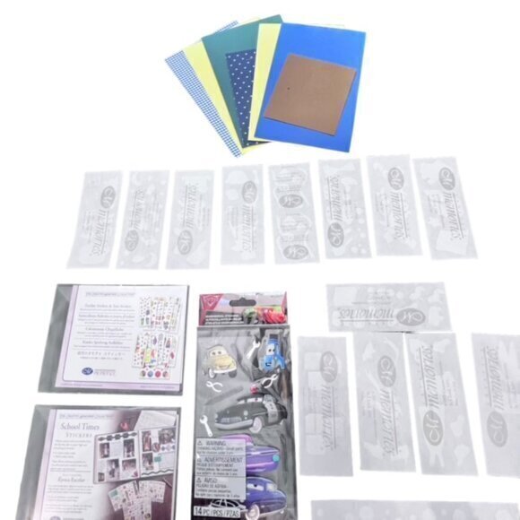 Craft Lot Kids Babies‎ Stickers Die Cuts Scrapbooking Card Making Embellishments - Picture 7 of 10